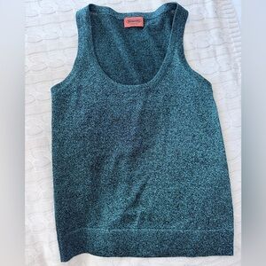 Missoni Teal Sleeveless Tank Top